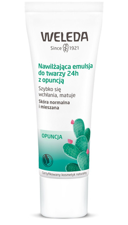 EMULSJA NAWILŻAJĄCA DO TWARZY Z OPUNCJĄ ECO 30 ml  - WELEDA