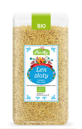 LEN ZŁOTY BIO 400 g - BIO RAJ