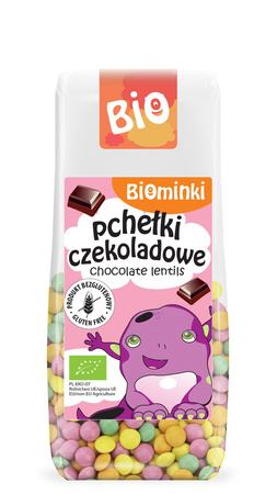 PCHEŁKI CZEKOLADOWE BEZGLUTENOWE BIO 100 g - BIOMINKI