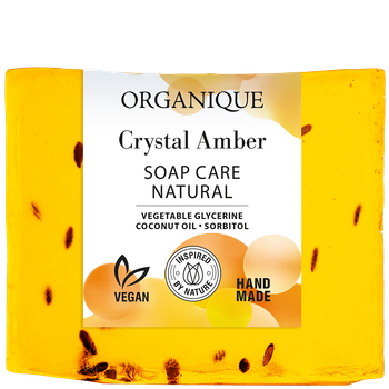 MYDŁO W KOSTCE CRYSTAL AMBER 100 g - ORGANIQUE