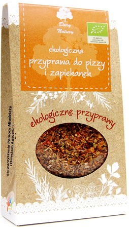 PRZYPRAWA DO PIZZY I ZAPIEKANEK BIO 30 g - DARY NATURY