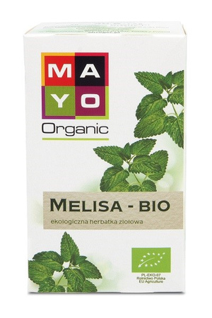 HERBATKA MELISA BIO (20 x 1,5 g) 30 g - MAYO