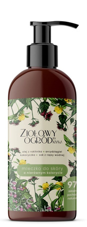 MLECZKO DO SKÓRY O NIERÓWNYM KOLORYCIE ZIOŁOWE 300 ml - JOZKA ZIOŁOWY OGRÓD (DARY NATURY)