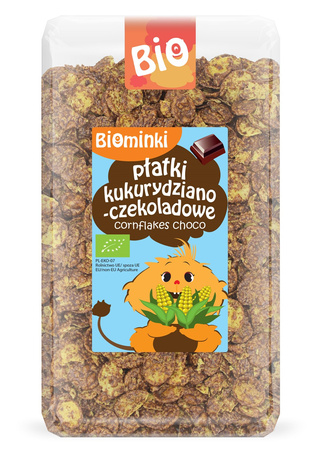 PŁATKI KUKURYDZIANO-CZEKOLADOWE BIO 300 g - BIOMINKI