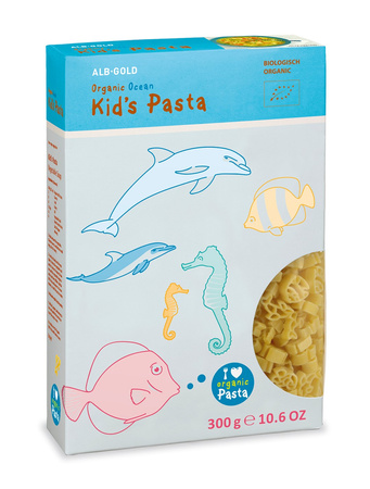 MAKARON (SEMOLINOWY) DLA DZIECI OCEAN BIO 300 g - ALB-GOLD (KID'S PASTA)