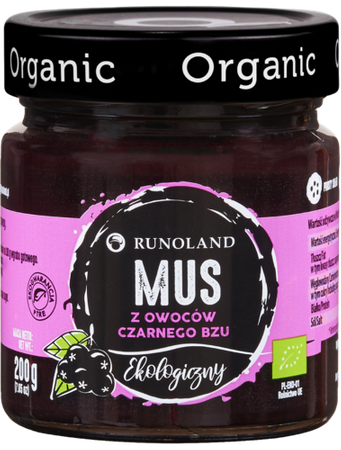 MUS Z CZARNEGO BZU BIO 200 g - RUNOLAND