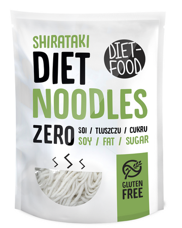 MAKARON (KONJAC TYPU NOODLE) BEZGLUTENOWY 270 g (200 g) - DIET-FOOD