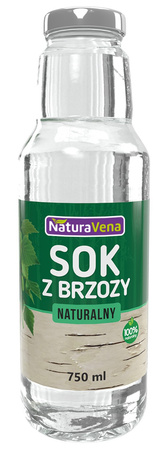 SOK Z BRZOZY NATURALNY 750 ml - NATURAVENA