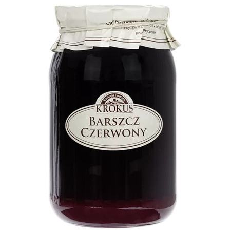 ZUPA BARSZCZ CZERWONY BEZGLUTENOWY 850 ml - KROKUS