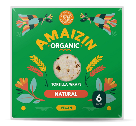 TORTILLA WRAPS BIO 240 g - AMAIZIN