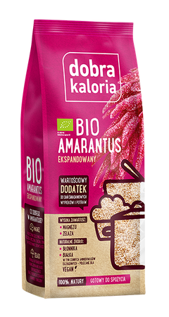 AMARANTUS EKSPANDOWANY BIO 120 g - DOBRA KALORIA