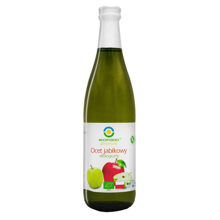 OCET JABŁKOWY 5 % NIEFILTROWANY BIO 500 ml - BIO FOOD