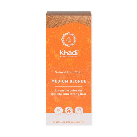 HENNA ŚREDNI BLOND 100 g - KHADI