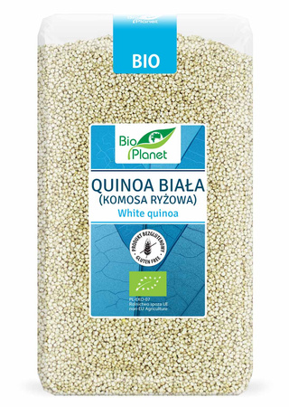 QUINOA BIAŁA (KOMOSA RYŻOWA) BEZGLUTENOWA BIO 1 kg - BIO PLANET