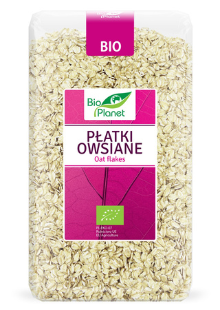 PŁATKI OWSIANE BIO 600 g - BIO PLANET