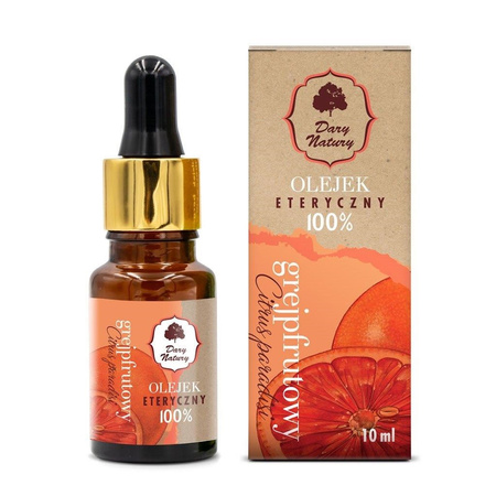 OLEJEK ETERYCZNY GREJPFRUTOWY 10 ml - DARY NATURY