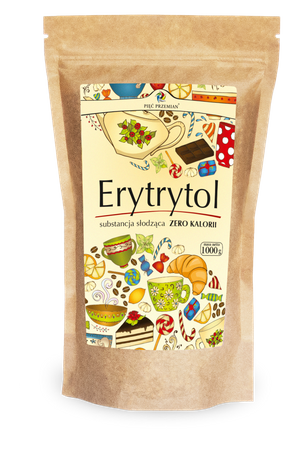 ERYTRYTOL 1 kg (TOREBKA PAPIEROWA) - PIĘĆ PRZEMIAN