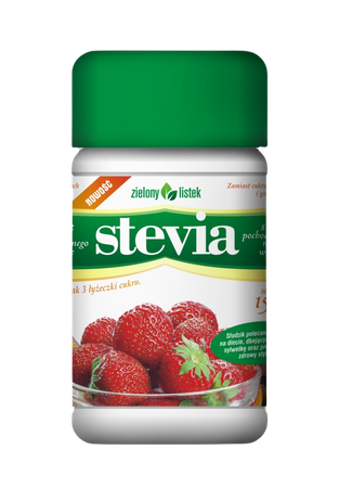 STEVIA PUDER 150 g - ZIELONY LISTEK