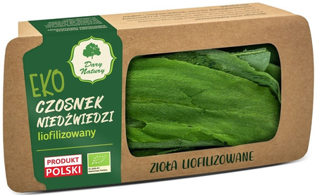 CZOSNEK NIEDŹWIEDZI LIOFILIZOWANY BEZGLUTENOWY BIO 4 g - DARY NATURY