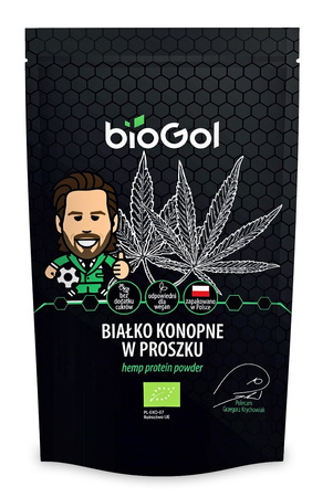 BIAŁKO KONOPNE W PROSZKU BIO 150 g - BIOGOL