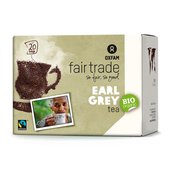 HERBATA EKSPRESOWA EARL GREY FAIR TRADE BIO (20 x 1,8 g) 36 g - OXFAM