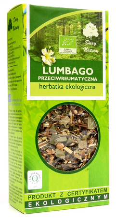 HERBATKA LUMBAGO PRZECIWREUMATYCZNA BIO 50 g - DARY NATURY