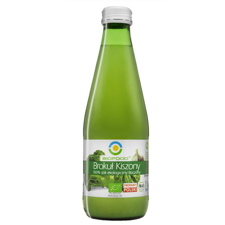 SOK Z BROKUŁÓW KISZONYCH NFC BEZGLUTENOWY BIO 300 ml - BIO FOOD