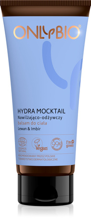 BALSAM DO CIAŁA NAWILŻAJĄCO - ODŻYWCZY LEWAN I IMBIR ECO 200 ml - ONLY BIO (HYDRA MOCKTAIL)