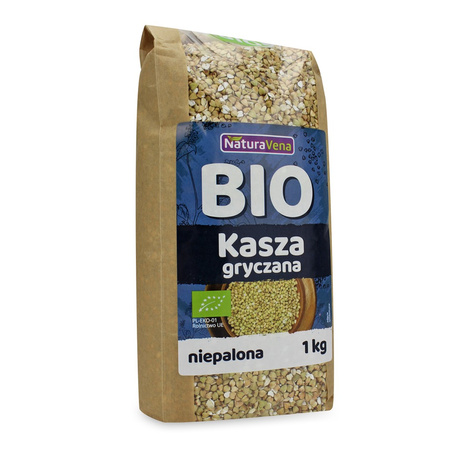 KASZA GRYCZANA NIEPALONA BIO 1 kg - NATURAVENA