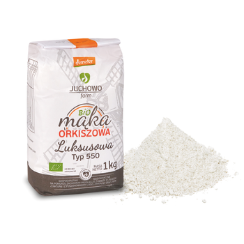 MĄKA ORKISZOWA LUKSUSOWA TYP 550 DEMETER BIO 1 kg - JUCHOWO