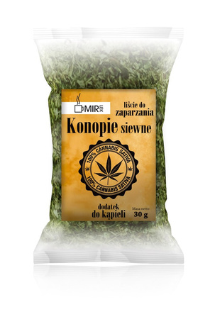 KONOPIE SIEWNE DO KĄPIELI 30 g - MIR-LEK