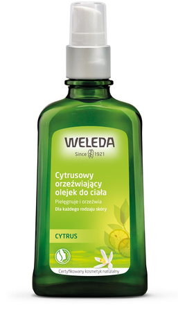 OLEJEK DO CIAŁA CYTRUSOWY ECO 100 ml - WELEDA