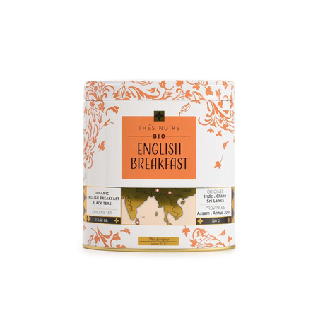 HERBATA CZARNA ENGLISH BREAKFAST BIO 100 g - TERRE D'OC