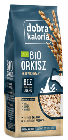 ORKISZ EKSPANDOWANY BIO 100 g - DOBRA KALORIA