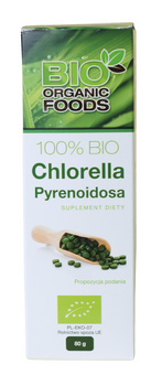 CHLORELLA PYRENOIDOSA BIO (250 mg) 320 TABLETEK - BIO ORGANIC FOODS