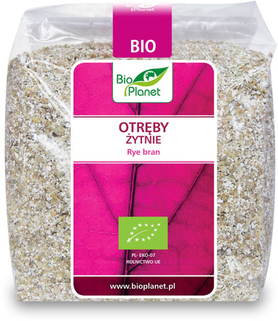 OTRĘBY ŻYTNIE BIO 150 g - BIO PLANET