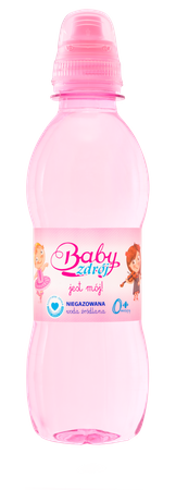 WODA ŹRÓDLANA NIEGAZOWANA GIRL 250 ml - AQUA EAST (BABY ZDRÓJ)