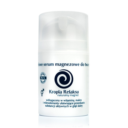 SERUM DO TWARZY MAGNEZOWE ŻELOWE 50 ml - KROPLA RELAKSU