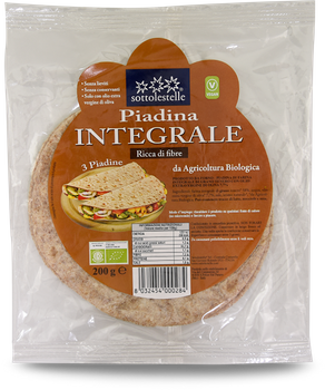 PIADINA PEŁNOZIARNISTA BIO 200 g - SOTTOLESTELLE