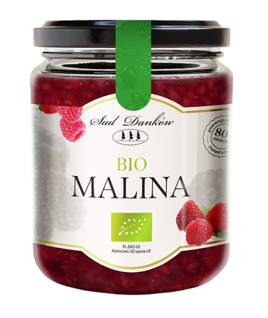 MALINA 80 % BIO 260 g - SAD DANKÓW