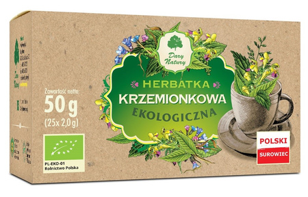 HERBATKA KRZEMIONKOWA BIO (25 x 2 g) 50 g - DARY NATURY