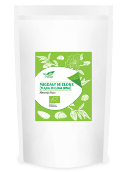 MIGDAŁY MIELONE (MĄKA MIGDAŁOWA) BIO 400 g - BIO PLANET