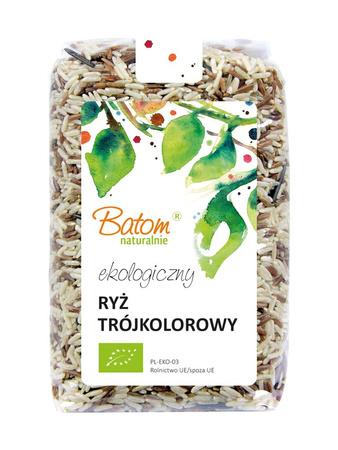 RYŻ TRÓJKOLOROWY BIO 500 g - BATOM