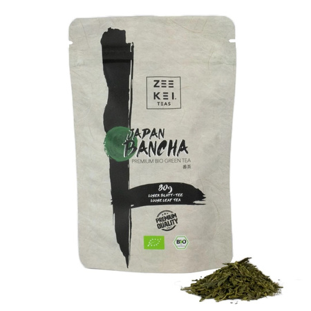 HERBATA ZIELONA BANCHA JAPOŃSKA BIO 80 g - MATCHA MAGIC