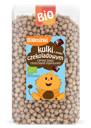 KULKI O SMAKU CZEKOLADOWYM BIO 300 g - BIOMINKI