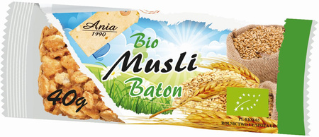 BATON MUSLI BIO 40 g - BIO ANIA