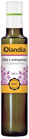 OLEJ Z OSTROPESTU PLAMISTEGO TŁOCZONY NA ZIMNO 250 ml - OLANDIA