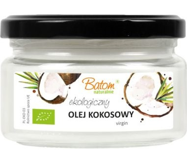 OLEJ KOKOSOWY VIRGIN BIO 200 ml - BATOM