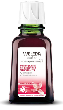 PŁYN DO PŁUKANIA UST Z PASTWINEM TRÓJPRĘCIKOWYM ECO 50 ml - WELEDA