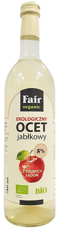 OCET JABŁKOWY 5 % NIEFILTROWANY BIO 750 ml - FAIR ORGANIC